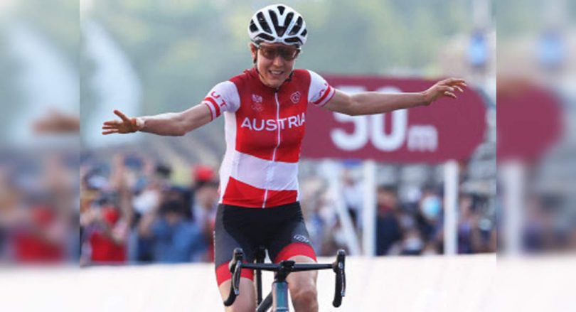 Kiesenhofer took the golden gold racing shock after vleuten gaffe van