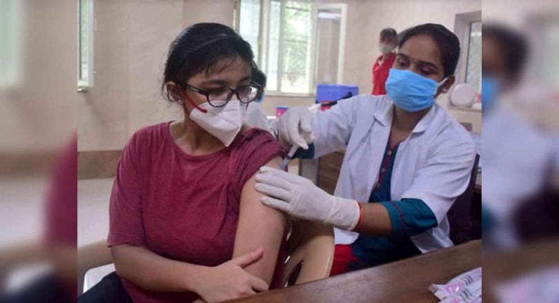 Covid Vaccination at Fast Speed in Prayagraj Pradesh Uttar