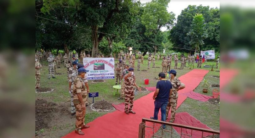 CISF arranges tree plantation trips at Kolkata airport