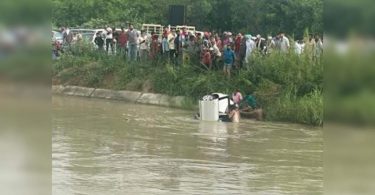 Punjab: Three young people including a girl died because their car fell into the canal in Ludhiana