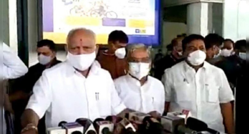 Karnataka Minister Murugesh Nirani in Delhi in the midst of speculation about the exit CM Yediyurappa