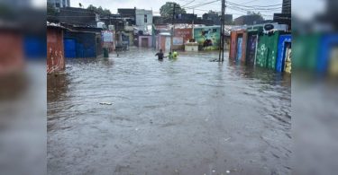 Some GUJ areas see more than 100mm rain in a 12-hour period