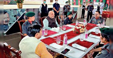 Amit Shah launched the water supply in what was once the 'brasted place'