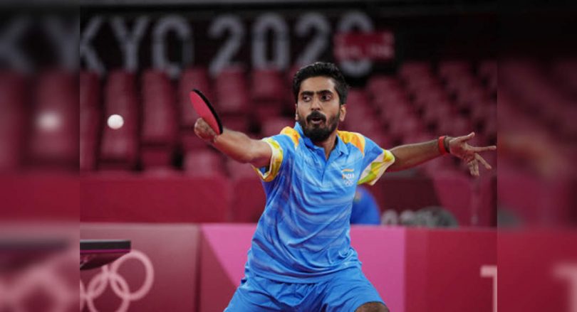 G Sathiyan gave up on the pressure on the Hong Kong paddle which was a little known