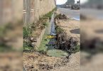 'Drain under the flyover is clogged with waste'