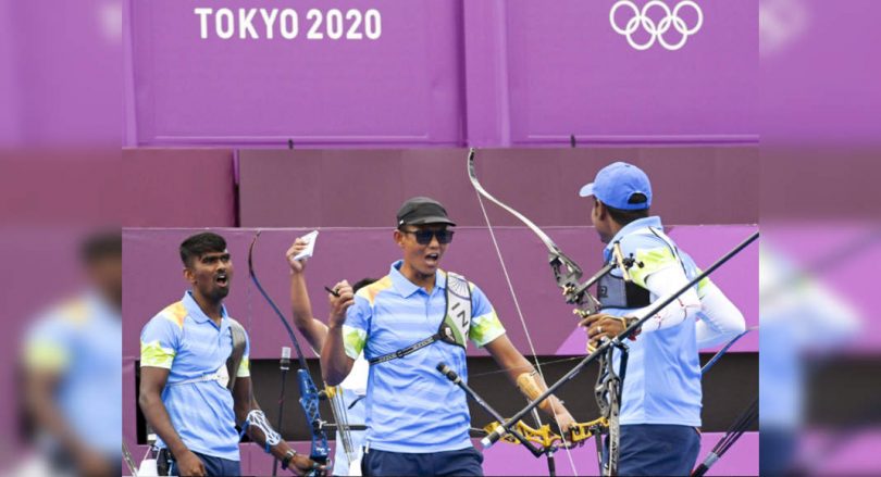 Olympics: Men's Archery Men Men Regulate QF vs Korea