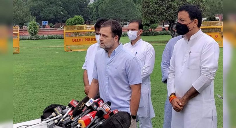 Rahul Gandhi for Govt: Ignoring Chinese actions can cause a big problem later