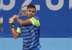Sumit Nagal is hammered by the world No. 2 Daniil Medvedev.