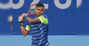 Sumit Nagal is hammered by the world No. 2 Daniil Medvedev.