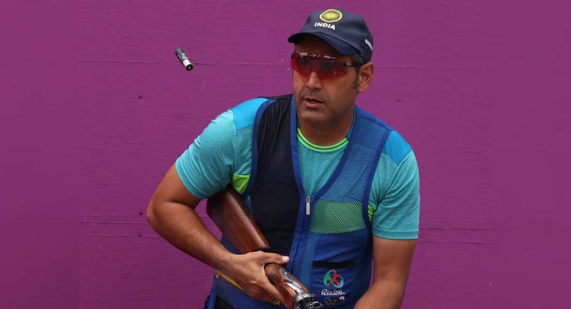 Angad Bajwa finished 18 in Skeet, Mairaj Khan 25