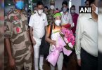 Olympic silver-medal Mirabai Chanu returned to a warm reception