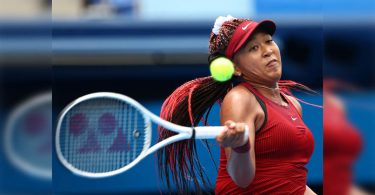 'I'm here for a good time', Osaka said as a falling competitor