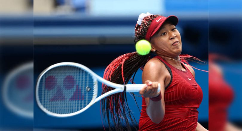 'I'm here for a good time', Osaka said as a falling competitor