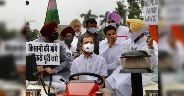 Agriculture Act: Rahul encourages tractors to parliament; Theater, BJP said