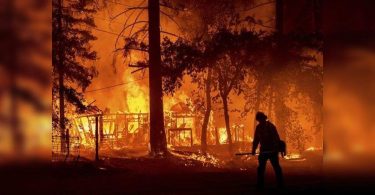 Wind prepared California's biggest fire as a Blazes Scorch West