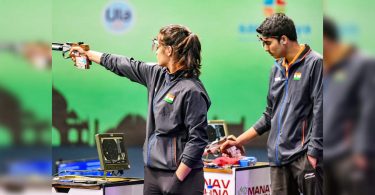 Manu, Saurabh failed to enter the final of the 10M AP mixed team