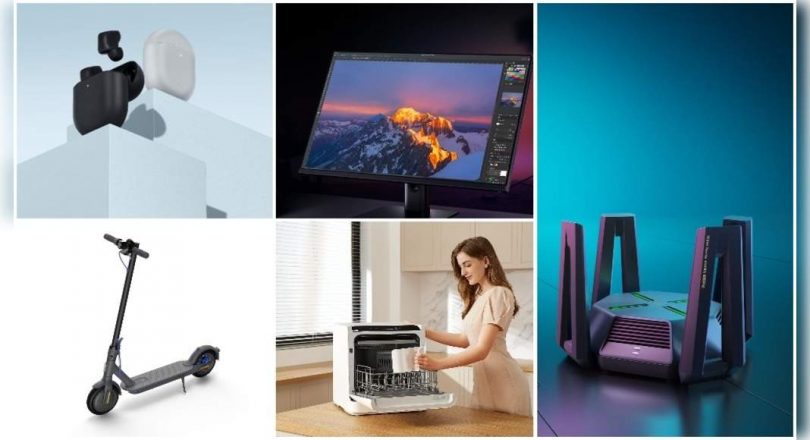 Xiaomi expanded the iot lineup globally, launching a MI 3 Electric Scooter, MI 2K Monitor Game and many more