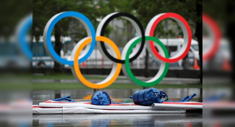 Tropical storm near Japan, disturbing the Tokyo Olympics