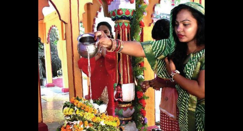 Heavy weight in Cudin Caagraj on the first Monday of Shrawan