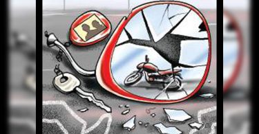 Three dead in a bicycle accident in Badarpur in Karimganj District Assam