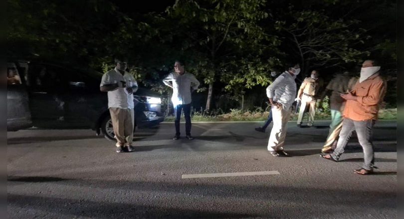 Relief on time KTR saved two wounded young men in Hyderabad