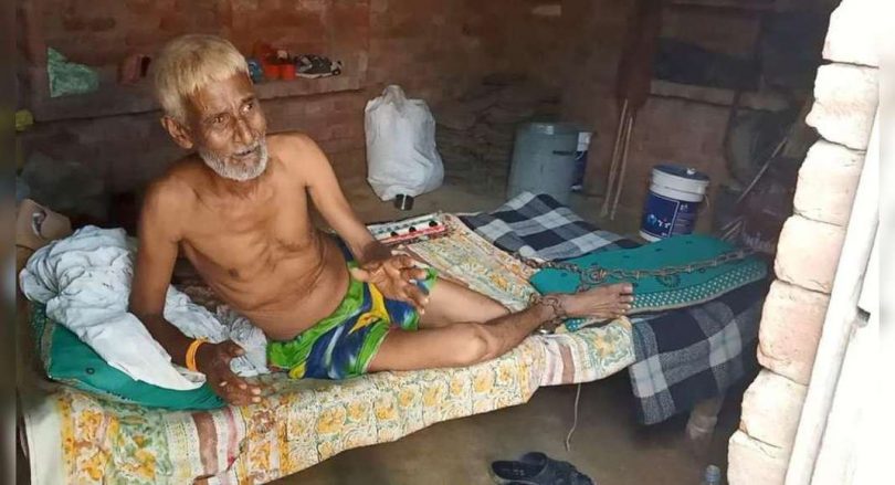Up: Man, 62, held in Chains by Son