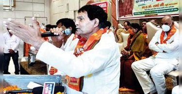 Bid of Safron's clothing to unite Brahmana, Bhumihars, Tyagis