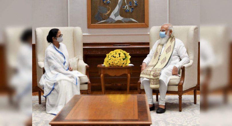 Courtesy visit, said Mamata after he met with PM Modi