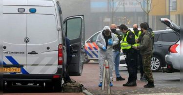 The explosion damaged an Islamic meat shop in the Netherlands, there was no injury