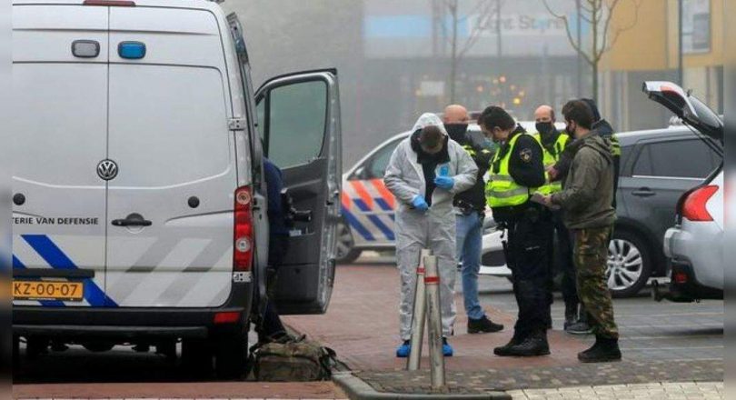 The explosion damaged an Islamic meat shop in the Netherlands, there was no injury
