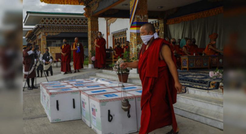 Bhutan fully vaccinated 90% of adults who qualified within a week