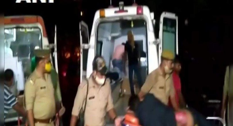 18 was killed, many were injured when the truck hit the bus