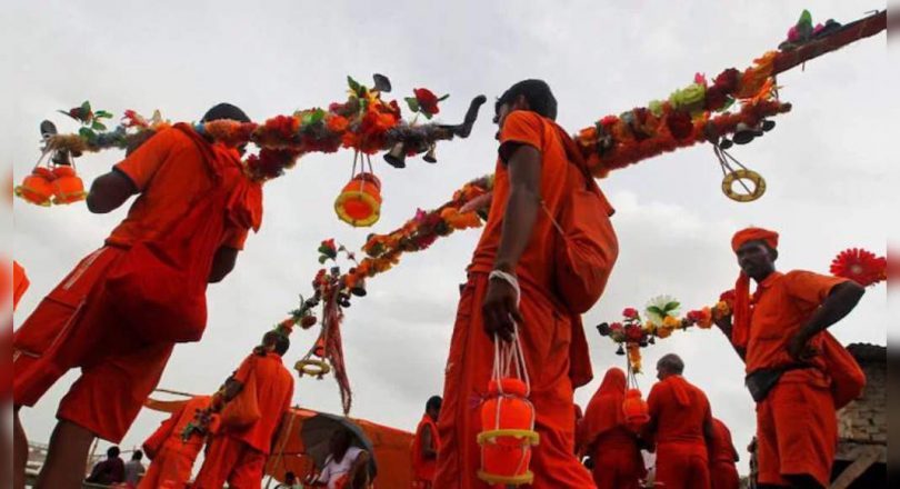 Uttarakhand put gangajal tankers on the border to prevent kanwars