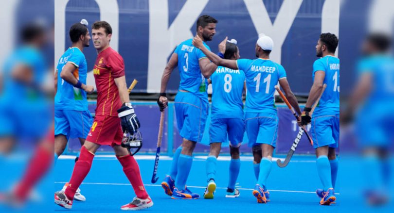 Olympics: Indian hockey empty Spanish, dome to second place
