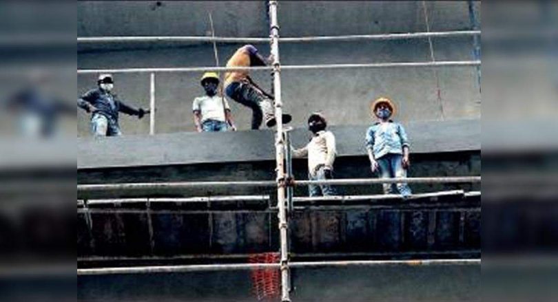 6 injured after under construction building collapsed at Andher