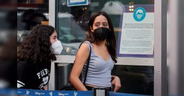 The US told people who were vaccinated in high Covid risk areas to cover again