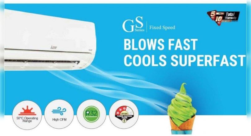 Mitsubishi Electric launches a new range of AC with PM 2.5 filters
