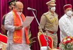 Basavaraj Bommai was sworn in as the minister of the new head of Karnataka