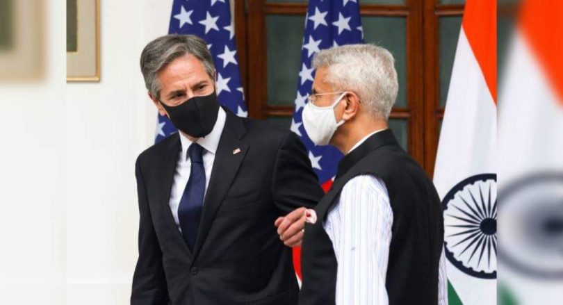 Jaisankarkar, Blinken Discuss Quad, Afghanistan, Covid