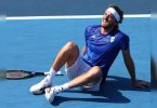 Stefanos tsitipas limp was beaten by Ugo Humbert in the third round