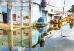 Rain Resing but Osman Nagar is still under water