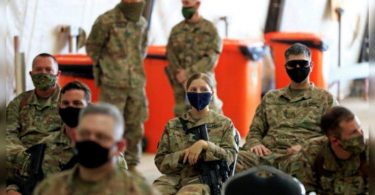 Georgia, US troops held NATO training together in wet conditions near Tbilisi