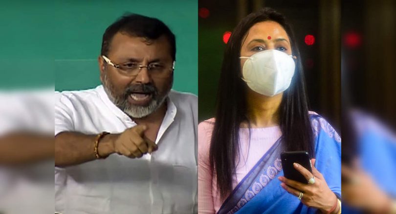 Nishikant DuBey BJP accused Mahua Moitra called him 'Bihari Gunda'; TMC MP says 'amused' at a cost