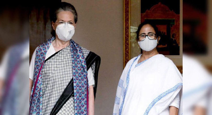 Mamata Banerjee met Sonia Gandhi in the middle of a call for the United opposition