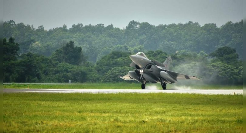 IAF officially scolded the Rafale plane to 101 East Air Command Squadons