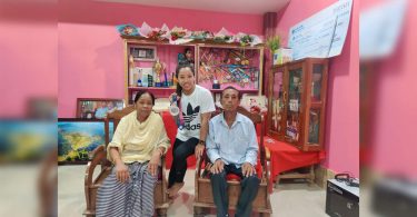 Feelings of meeting family after 2 years outside the words: Chanu