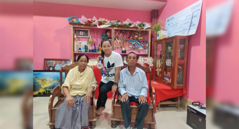 Feelings of meeting family after 2 years outside the words: Chanu