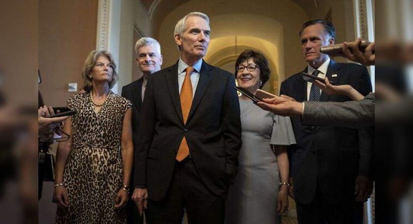 Senator reached an agreement on the main point of US infrastructure bills