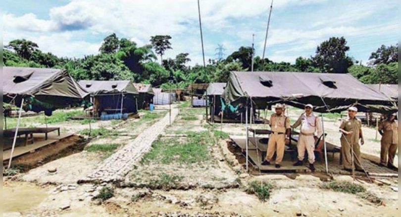 Mizoram police have not emptied the border despite Delhi's meeting