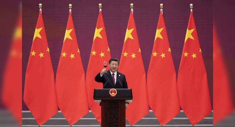 XI praised China's rise on the 100th 100th Communist Party